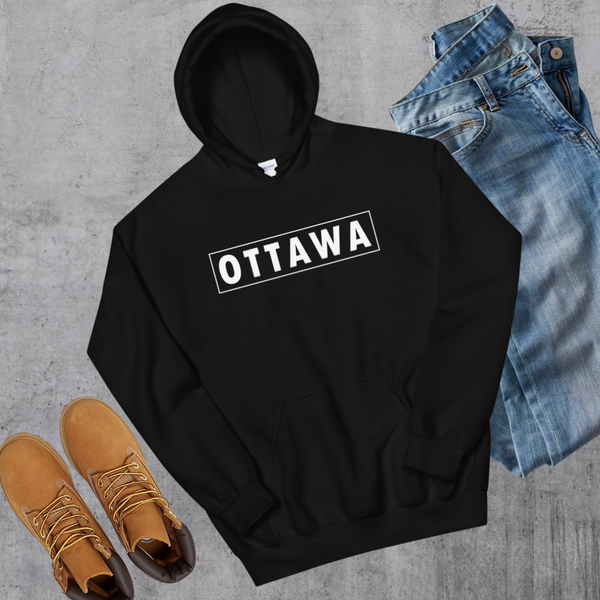 Ottawa Box Hoodie - Black / S