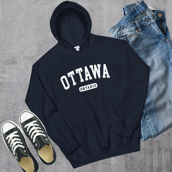 Ottawa College Hoodie - Navy / S