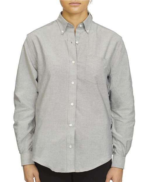 Oxford shirts: unleash your style with custom apparel & live screen printing toronto os100 - Greystone / XS