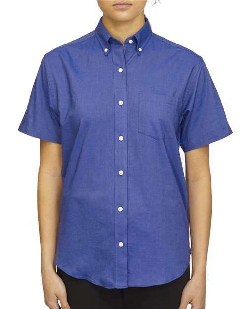 Oxford womens: design your dream custom apparel! Live screen printing toronto ready. Pc78w - French Blue / XS