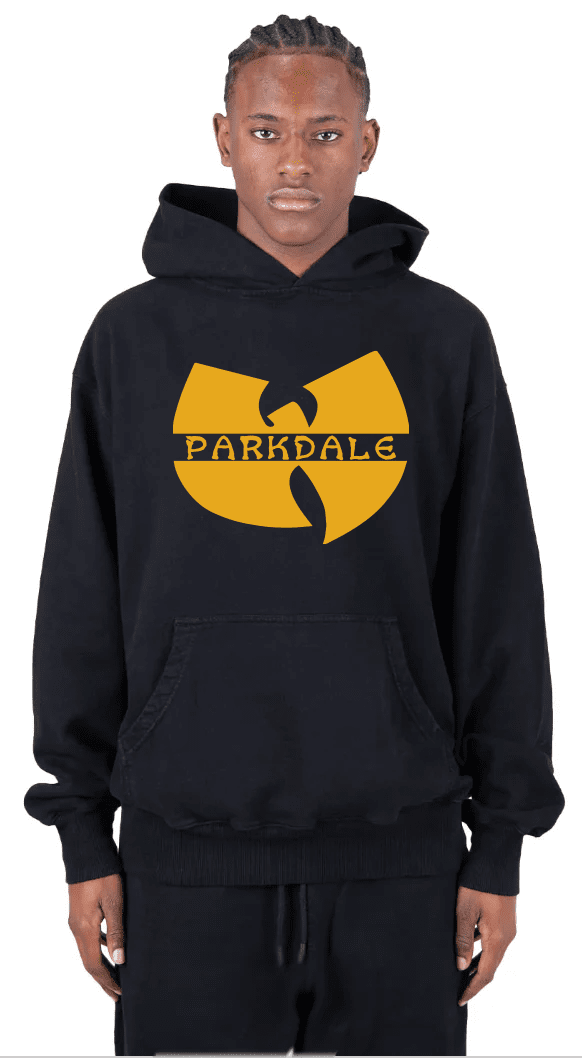 Parkdale Tribute Hoodie with Wu-Tang Inspired - CSW 247 / S / 11.5 in wide - Sweatshirts & Hoodies