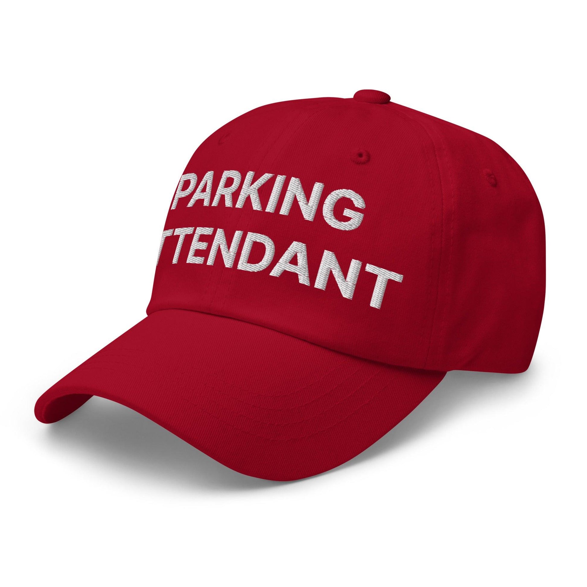Parking Attendant Uniform Work Embroidered Dad Hat