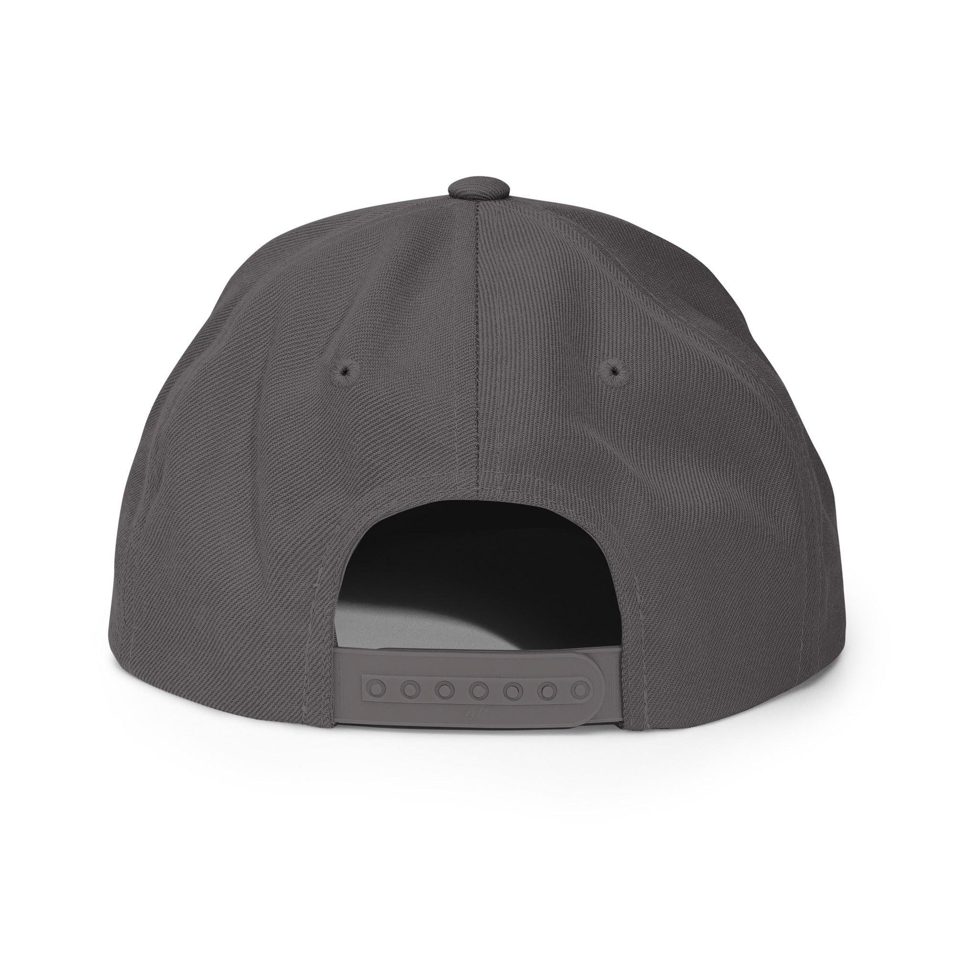 Parking Attendant Uniform Work Embroidered Flat Bill Brim Snapback Hat