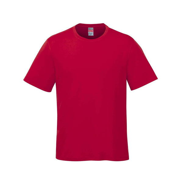 Parkour Youth Ring-Spun Combed Cotton Crewneck T-Shirt - S5610Y - Color Set2 - Red / XS - T-Shirt