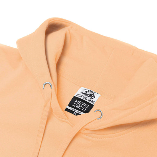 Peach hero-2020: your custom apparel canvas. Live screen printing toronto - Hoodie