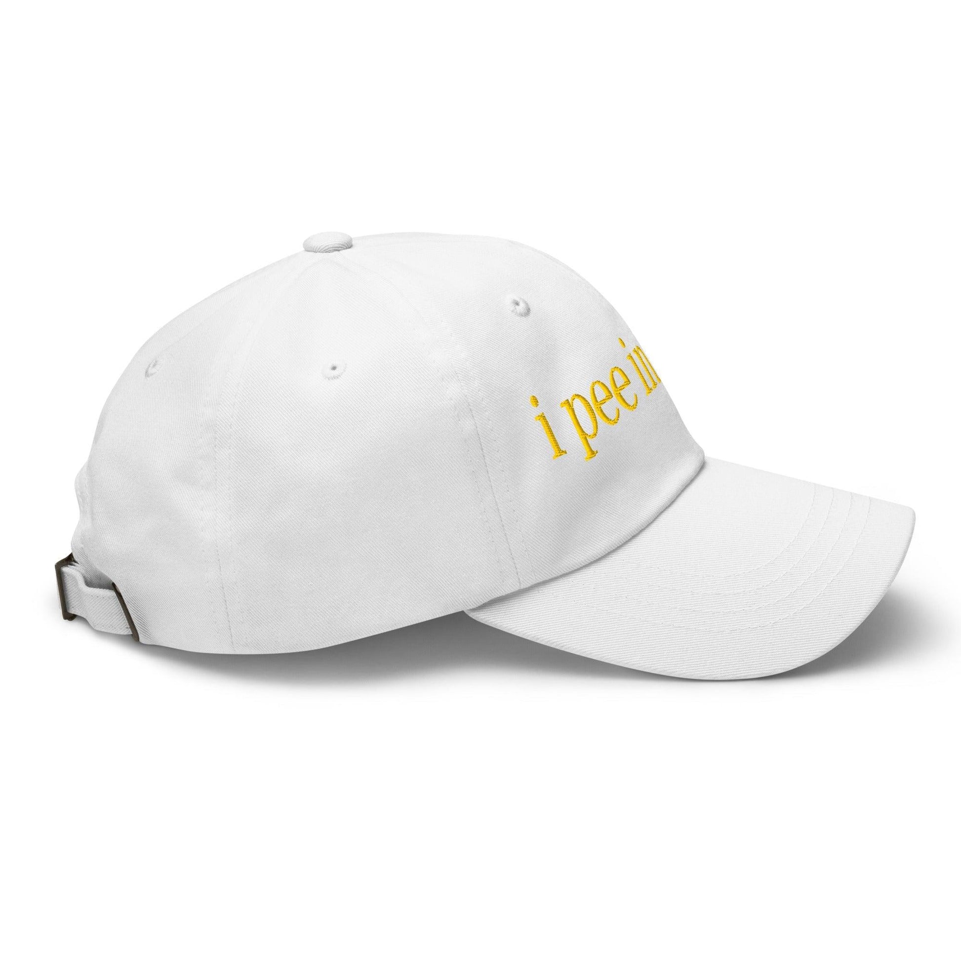 I Pee in Pools Embroidered Dad Hat