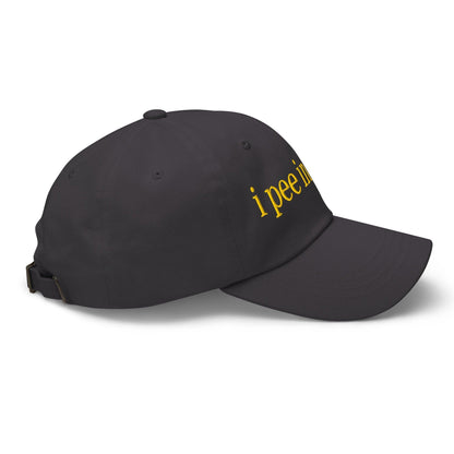 I Pee in Pools Embroidered Dad Hat