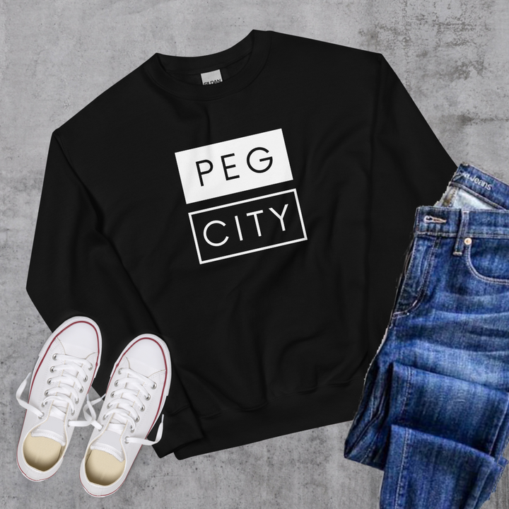 Peg City Sweatshirt - Black / S