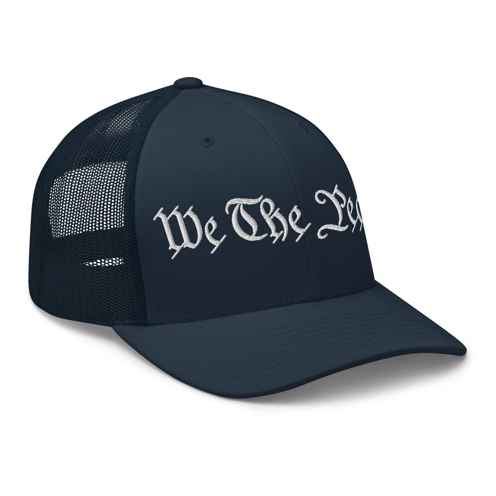 We The People Embroidered Mesh Trucker Hat