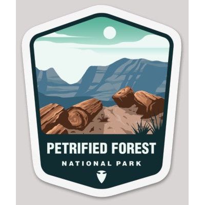 Petrified Forest National Park Die Cut Sticker - sticker