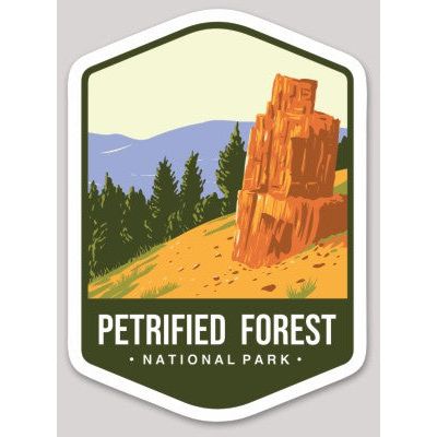 Petrified Forest National Park Die Cut Sticker Large - sticker