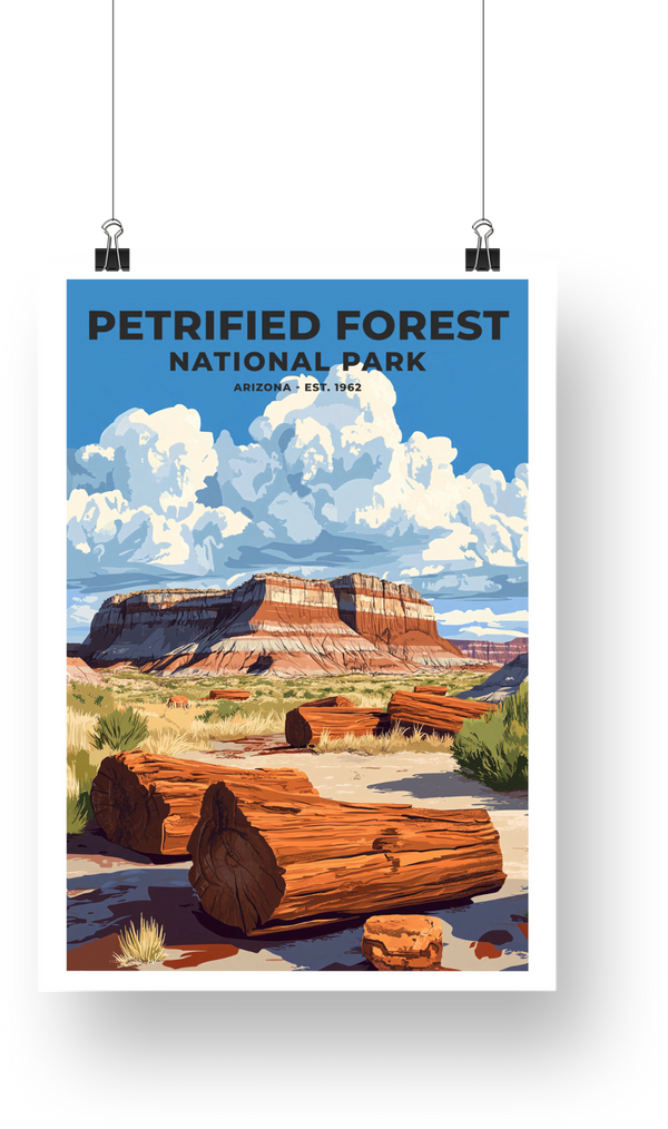 Petrified Forest National Park Poster - poster