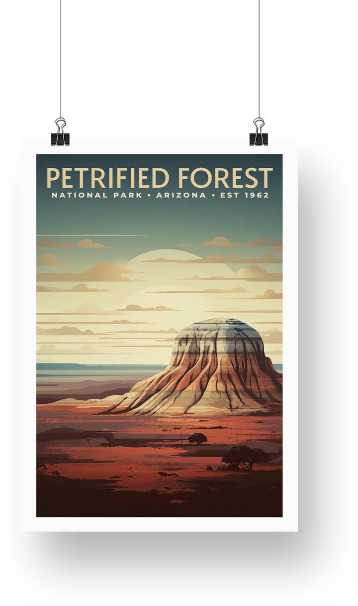 Petrified Forest National Park Poster - poster