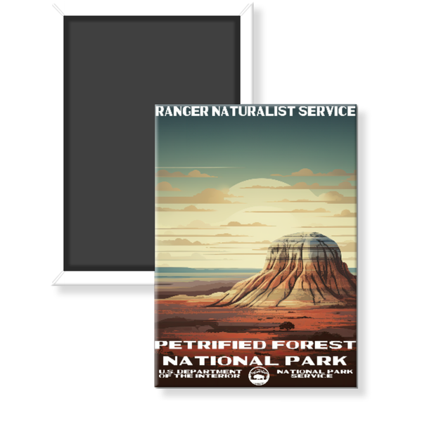 Petrified Forest National Park WPA Magnet - magnet