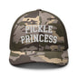 Pickle Princess Camo Trucker Hat - Camo/Olive - Headwear