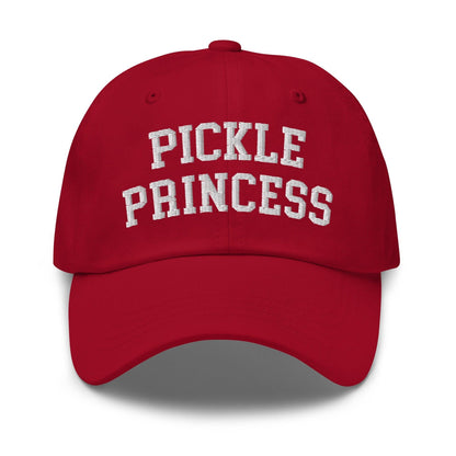 Pickle Princess Dad Hat - Cranberry - Headwear
