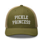 Pickle Princess Retro Trucker Hat - Moss/ Khaki - Headwear