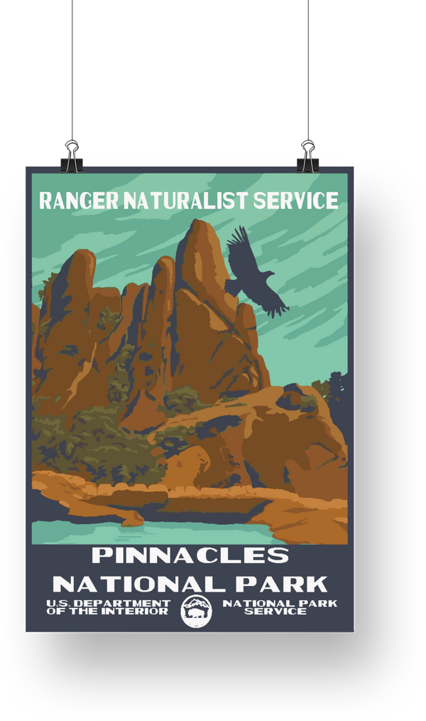 Pinnacles National Park Poster - poster