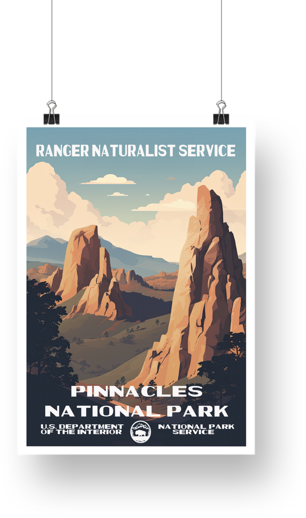 Pinnacles National Park Poster - poster