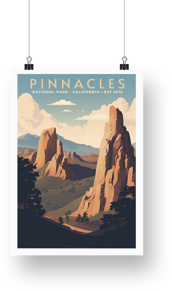 Pinnacles National Park Poster - poster