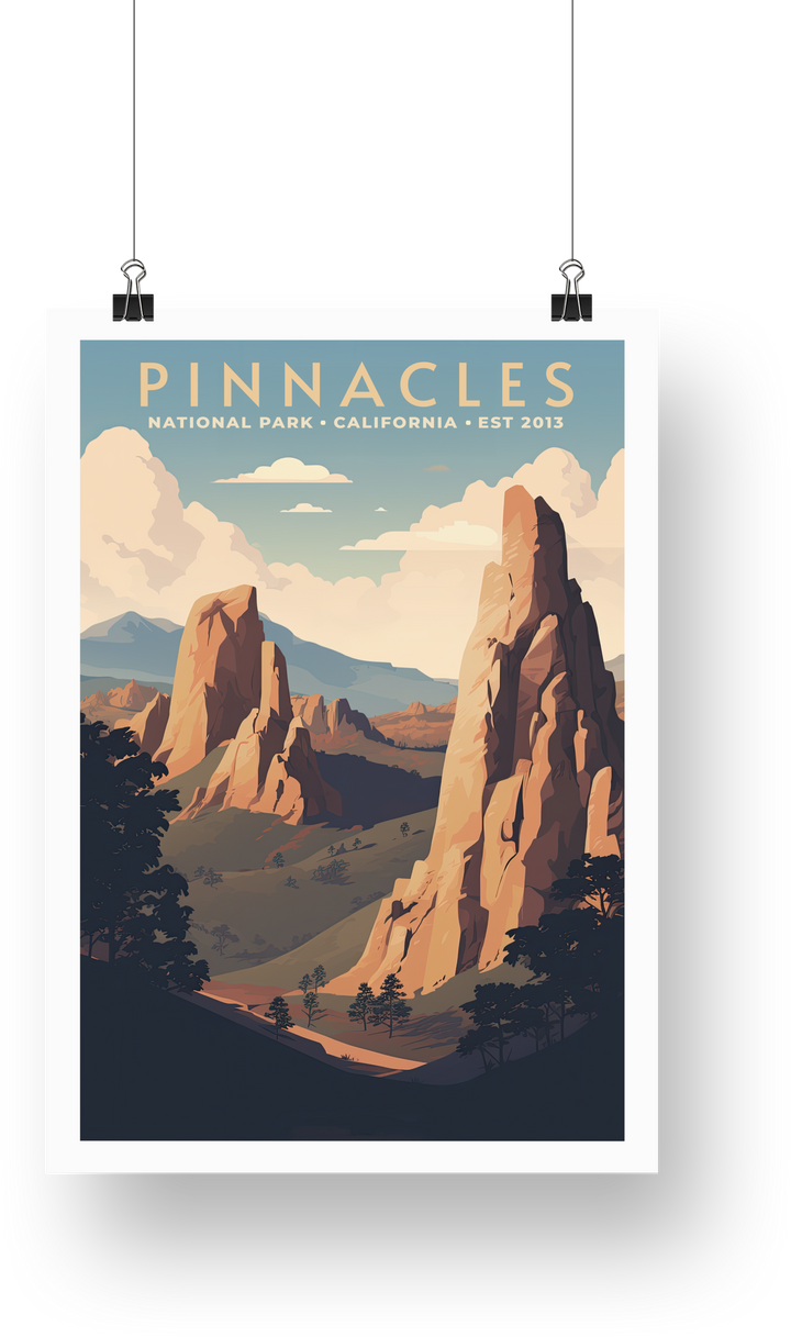 Pinnacles National Park Poster - poster