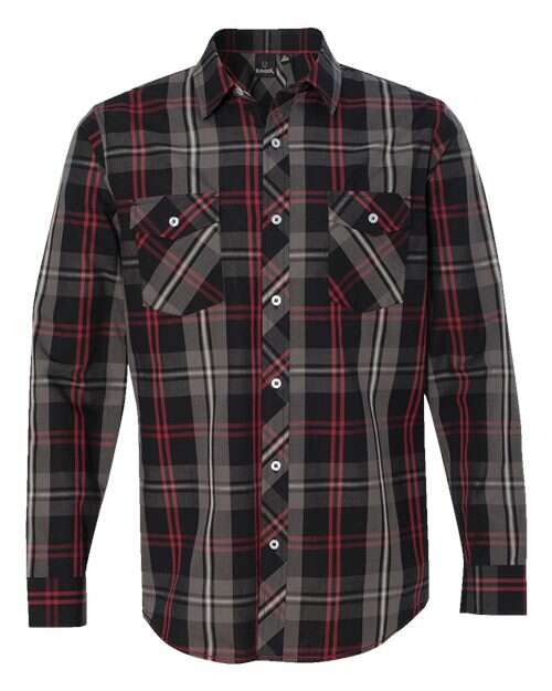 Plaid perfection: custom apparel and live screen printing toronto! Pc001