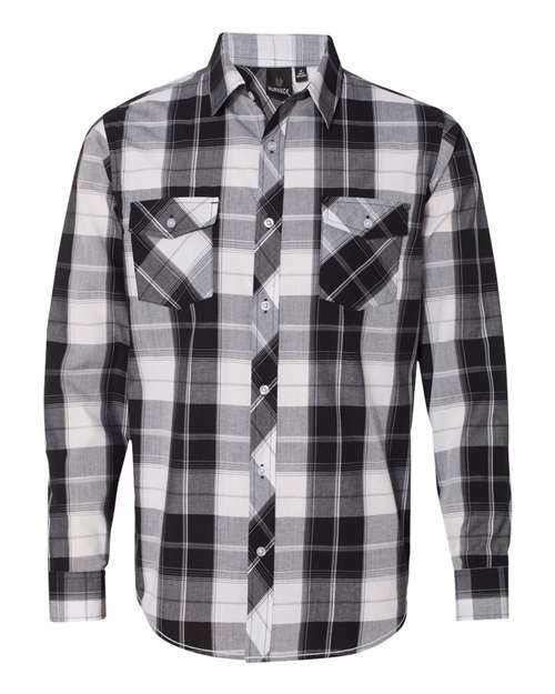 Plaid perfection: custom apparel and live screen printing toronto! Pc001 - White/ Black / S