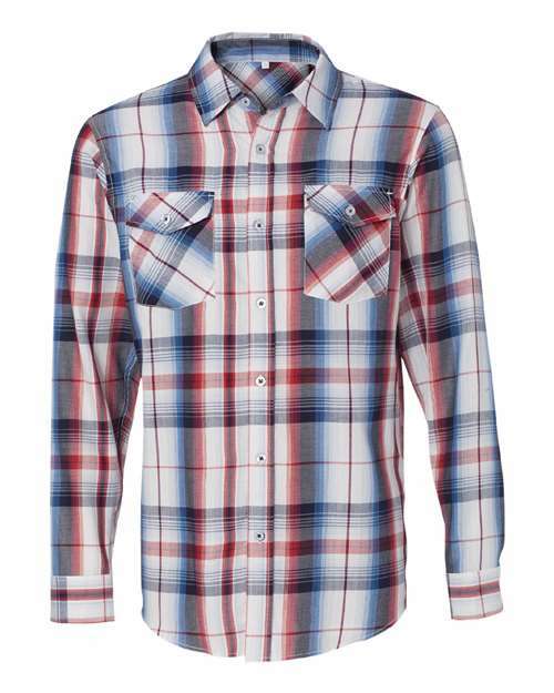 Plaid perfection: custom apparel and live screen printing toronto! Pc001 - Red / S