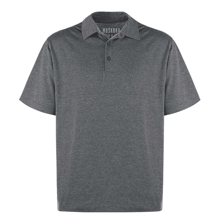 Polos: unleash your style with custom apparel! Product code - Melange Charcoal / S / S - Polos