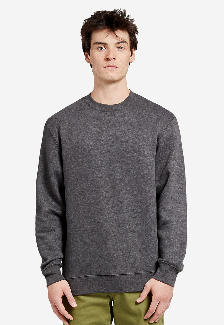 Premium Crewneck Sweatshirt - LS14004 - Charcoal Heather / XS - Sweatshirts & Hoodies