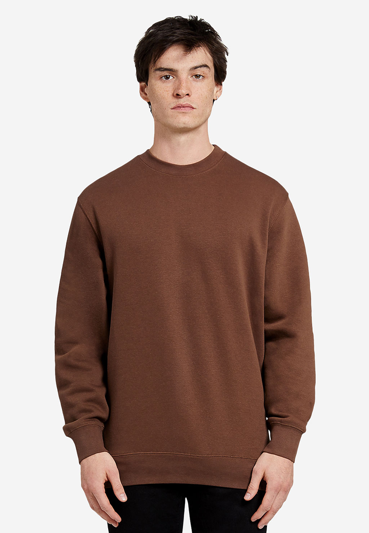 Premium Crewneck Sweatshirt - LS14004 - Chestnut / XS - Sweatshirts & Hoodies