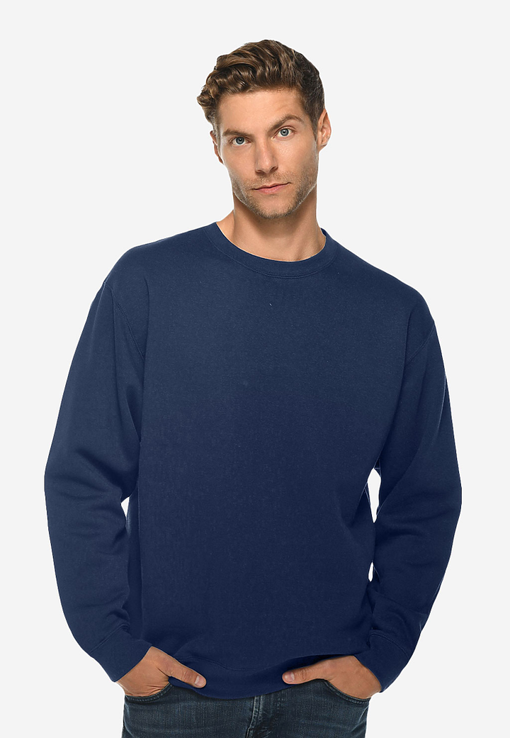 Premium Crewneck Sweatshirt - LS14004 - Navy Blue / XS - Sweatshirts & Hoodies