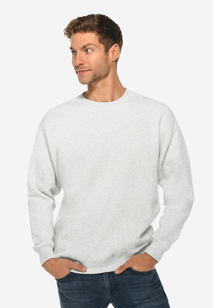 Premium Crewneck Sweatshirt - LS14004 - Oatmeal Heather / XS - Sweatshirts & Hoodies