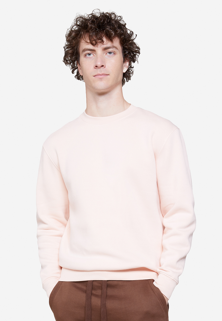 Premium Crewneck Sweatshirt - LS14004 - Pale Pink / XS - Sweatshirts & Hoodies