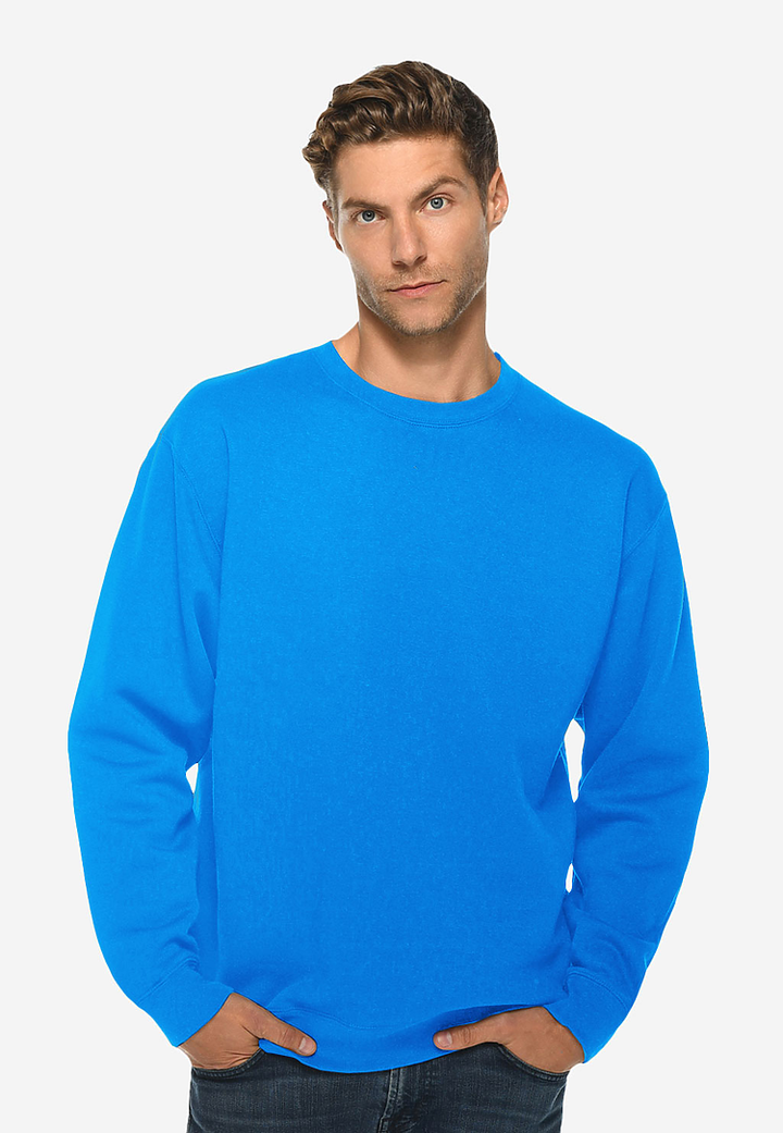 Premium Crewneck Sweatshirt - LS14004 - True Royal / XS - Sweatshirts & Hoodies