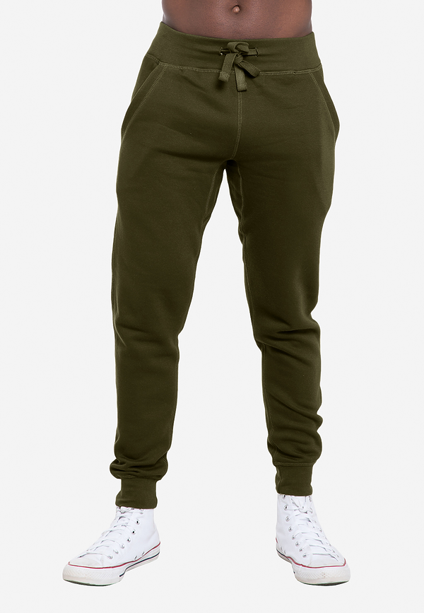 Premium Fleece Joggers - LST006 - Army Green / S - pants