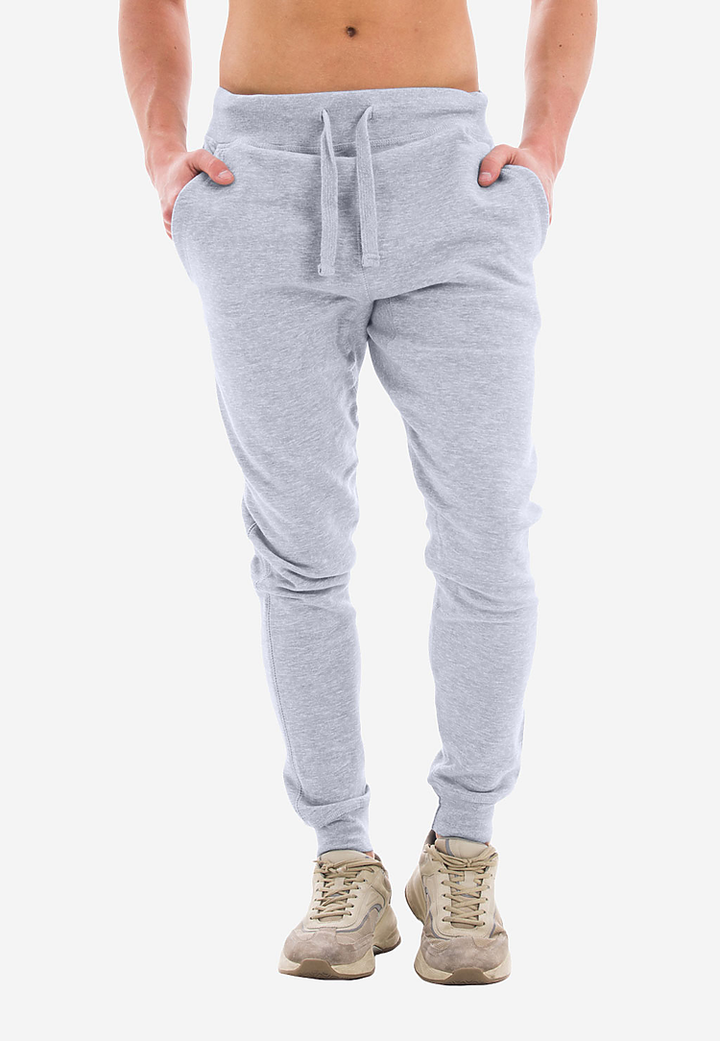 Premium Fleece Joggers - LST006 - Heather Grey / XS - pants