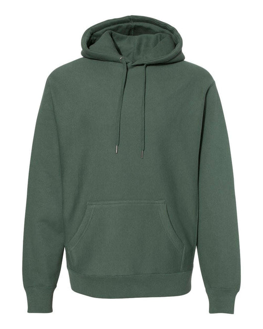 Premium Heavyweight Cross-Grain Hooded Sweatshirt IND5000P - Alpine Green / XS - Sweatshirts & Hoodies