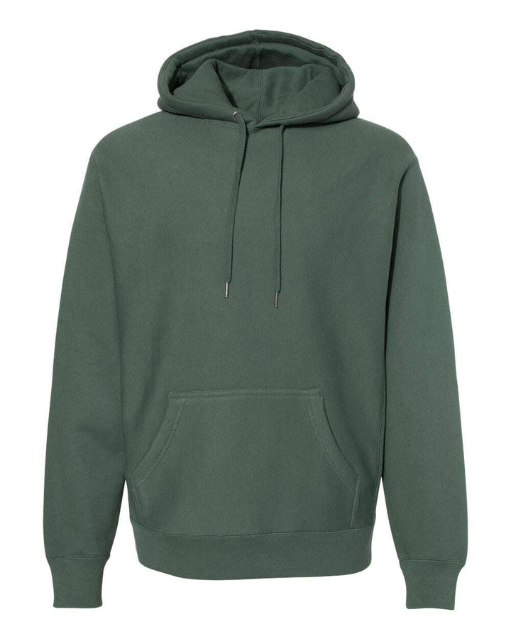 Premium Heavyweight Cross-Grain Hooded Sweatshirt IND5000P - Alpine Green / XS - Sweatshirts & Hoodies