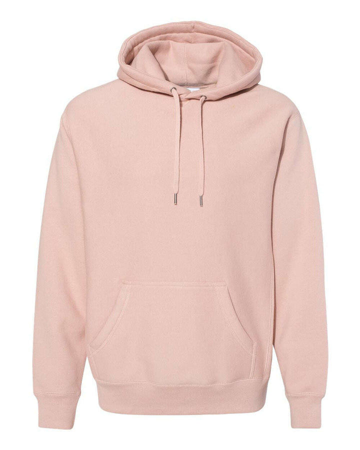 Premium Heavyweight Cross-Grain Hooded Sweatshirt IND5000P - Dusty Pink / XS - Sweatshirts & Hoodies