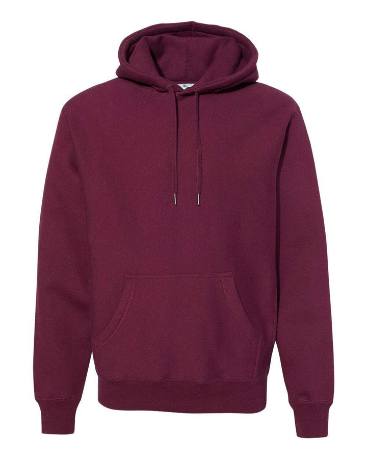 Premium Heavyweight Cross-Grain Hooded Sweatshirt IND5000P - Maroon / XS - Sweatshirts & Hoodies