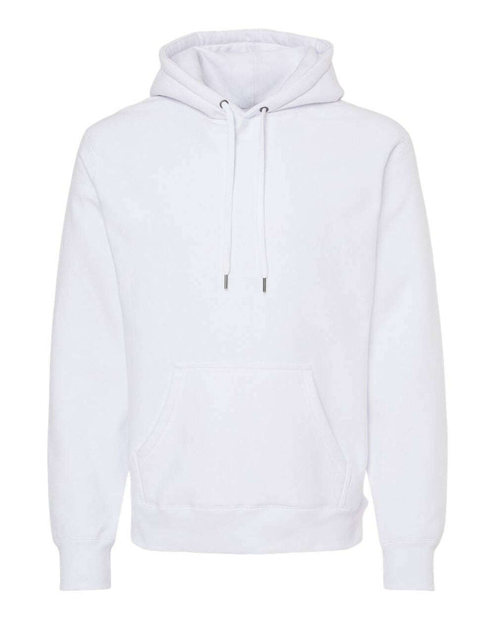 Premium Heavyweight Cross-Grain Hooded Sweatshirt IND5000P - White / XS - Sweatshirts & Hoodies