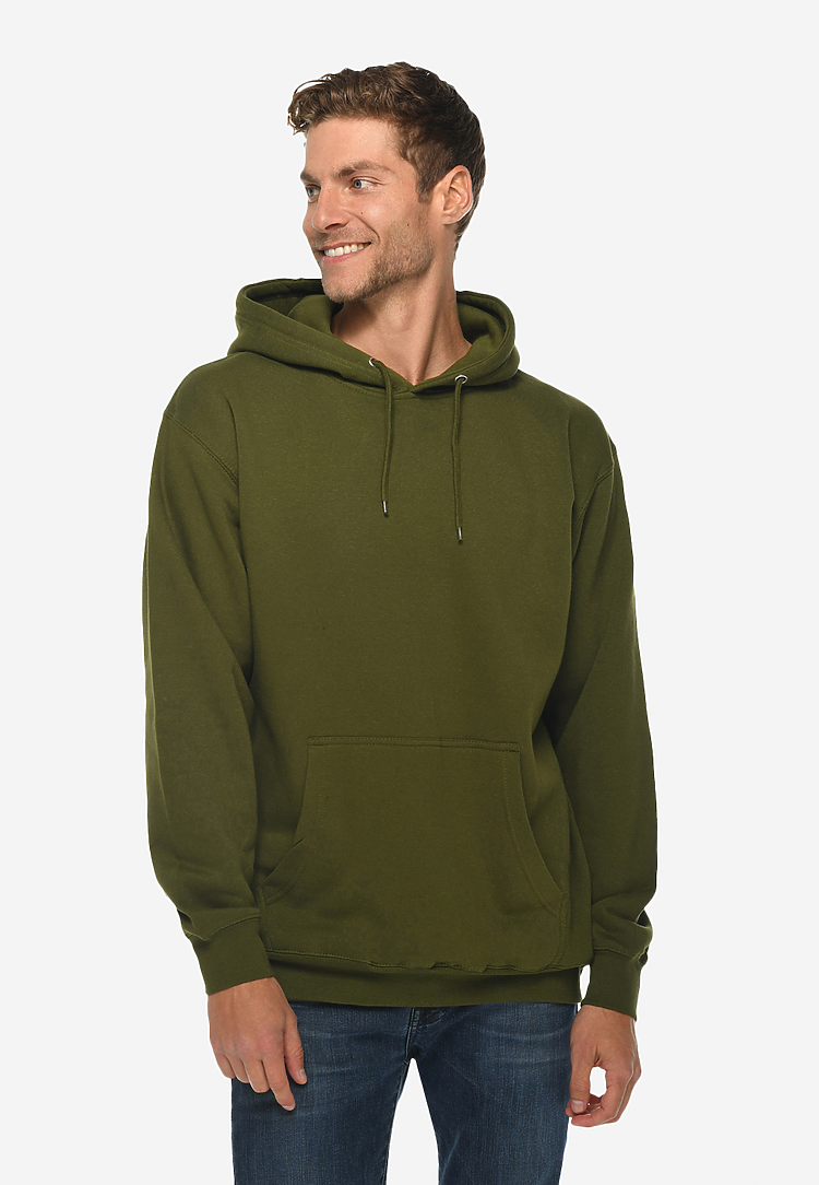 Premium Pull Over Hoodie: Core - LS14001 - Army Green / XS - Sweatshirts & Hoodies