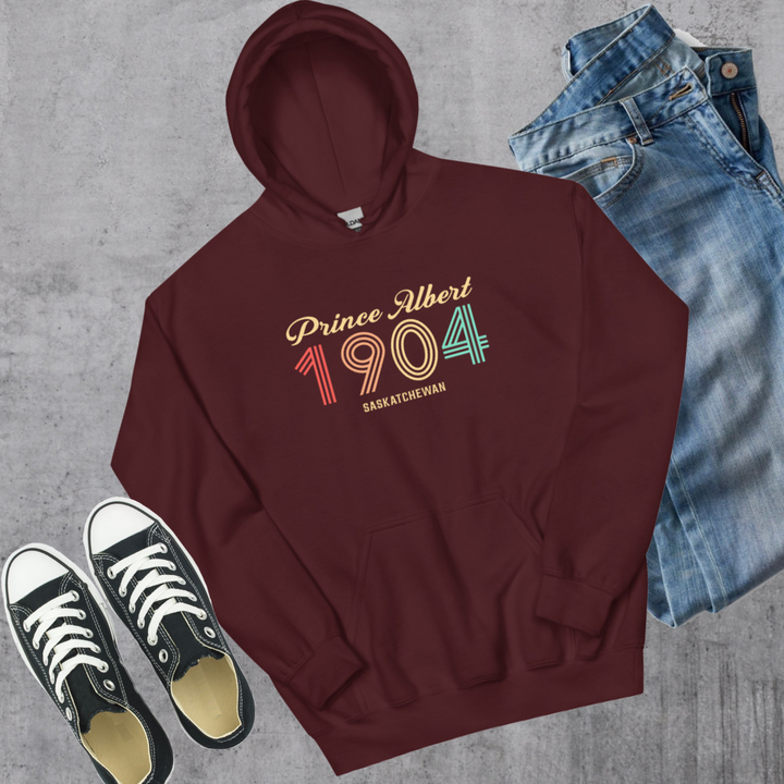 Prince Albert Vintage Hoodie - Maroon / S