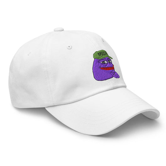 $PURPE Purple Pepe Embroidered Dad Hat - Hats