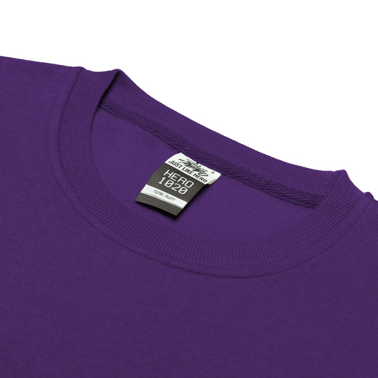 Purple powerhouse crewneck for custom apparel screen printing toronto hero-1020 - Crewnecks