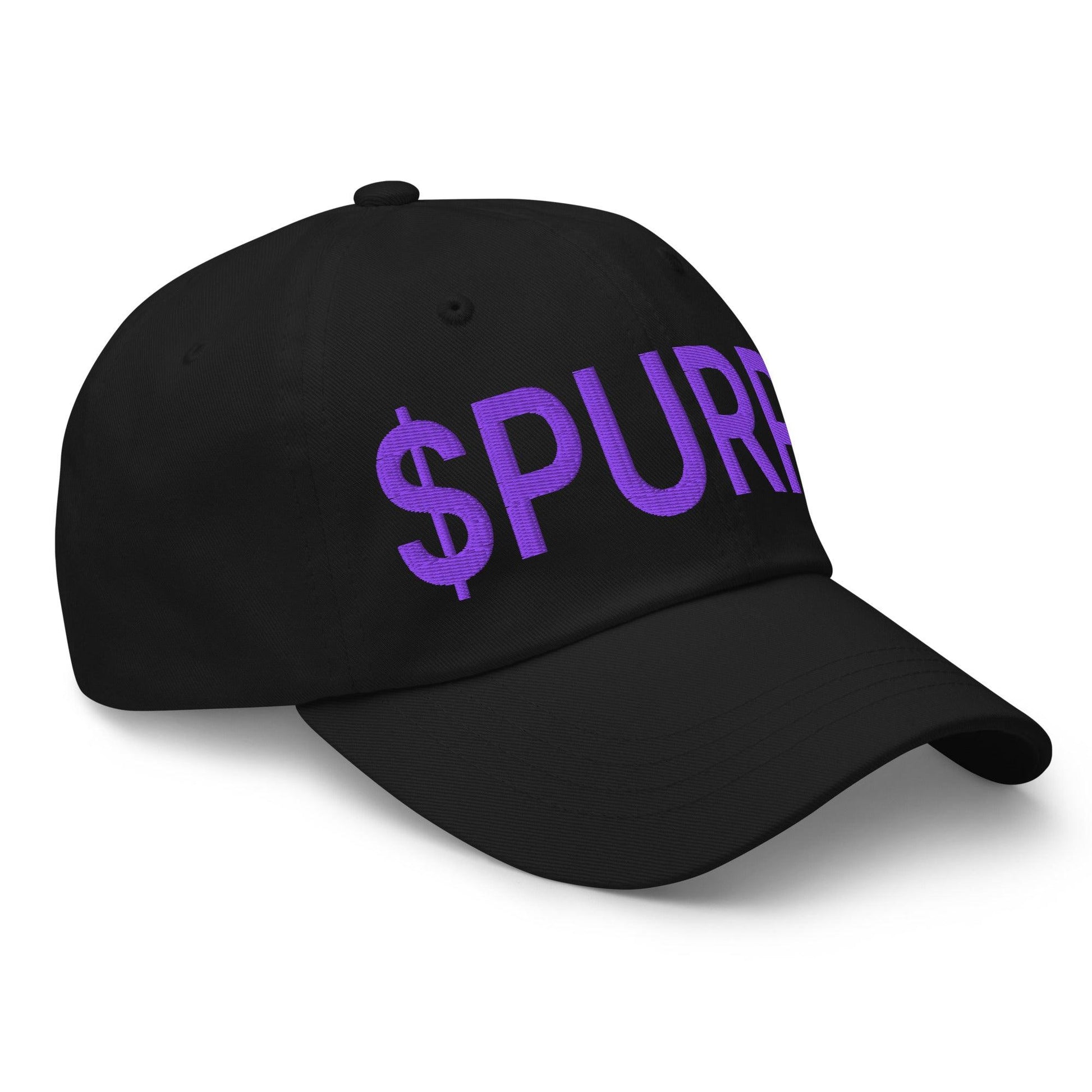 Purple Pepe $PURPE Embroidered Dad Hat