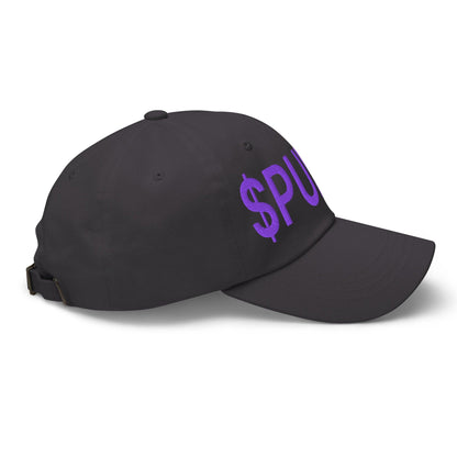 Purple Pepe $PURPE Embroidered Dad Hat