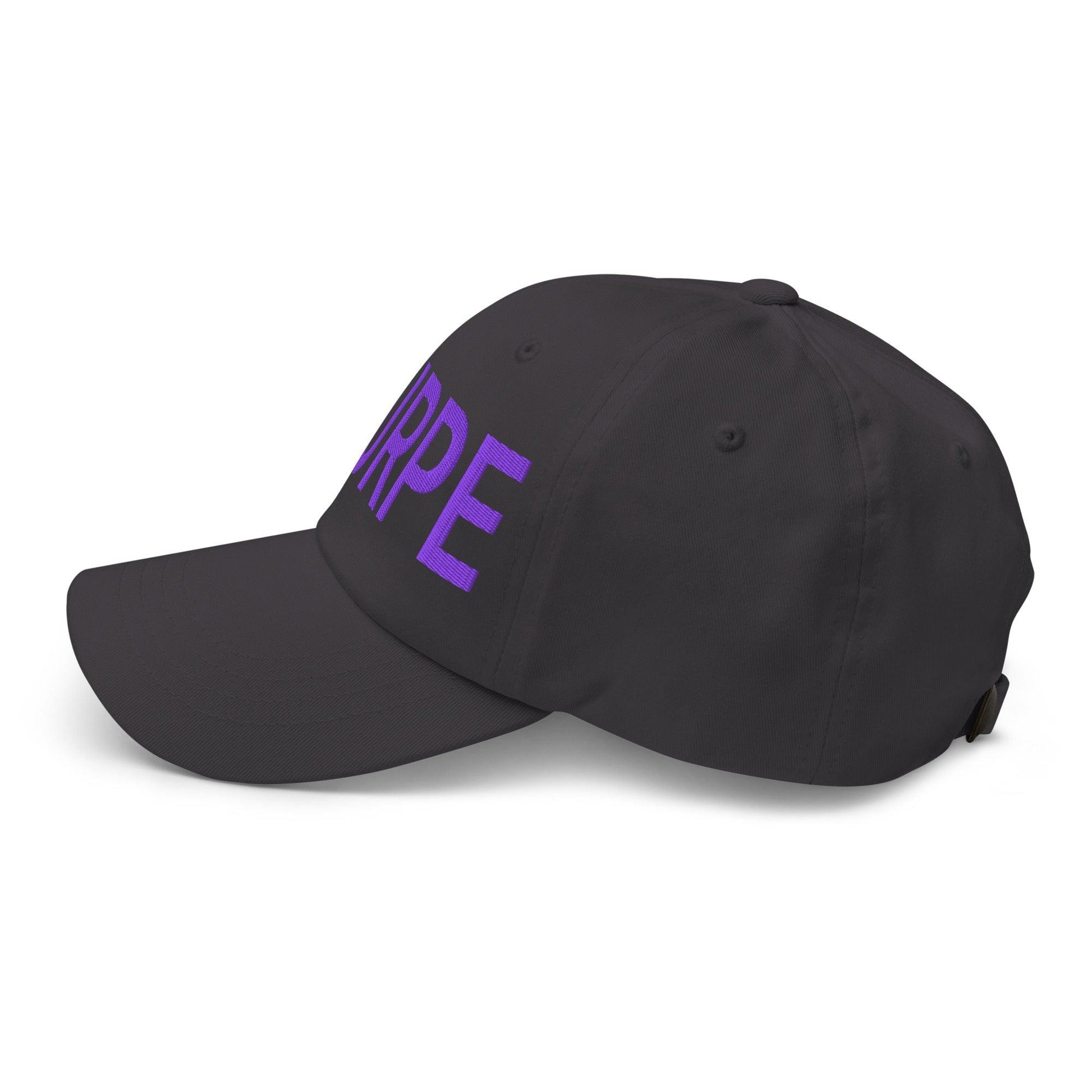Purple Pepe $PURPE Embroidered Dad Hat
