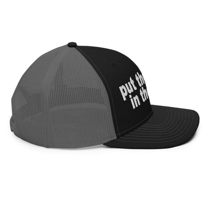 Put the Fries in Bag Embroidered Classic Mesh Trucker Hat
